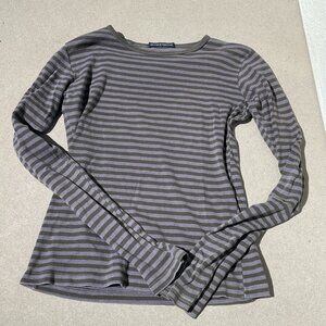 Brandy Melville Striped Long Sleeve Shirt